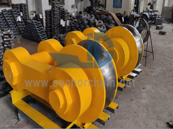 Đầu nối pin đôi 1000T với con lăn