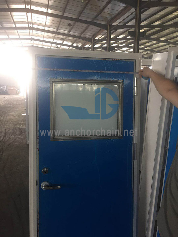 Cửa thép lá đơn chống cháy A60