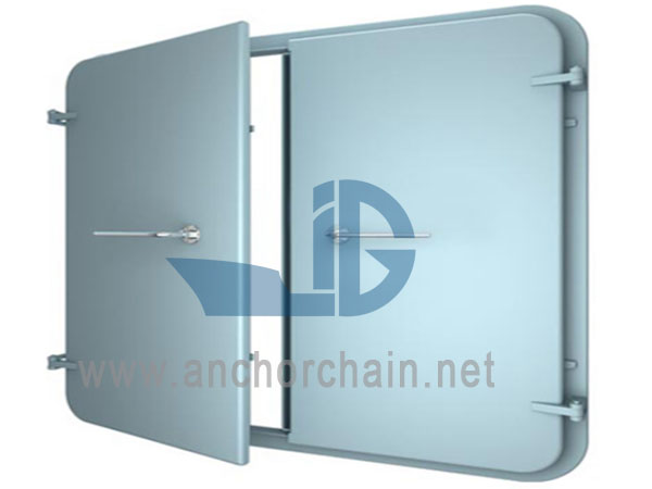 Cửa thép hai lá kín thời tiết A60