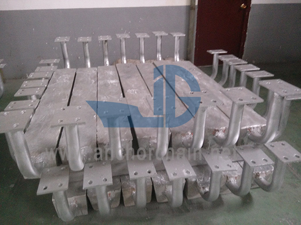 Anode nhôm cho Cảng và Cơ sở Kỹ thuật Hàng hải