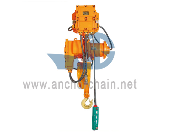 Palăng xích điện chống cháy nổ loại BDB (Chạy loại)