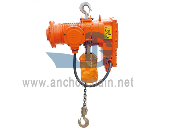 Palăng xích điện chống cháy nổ loại BDB (Loại cố định)