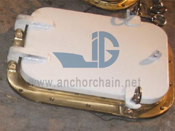 Cửa sổ hình chữ nhật bắt vít bằng đồng với kính sưởi điện và đèn chiếu sáng