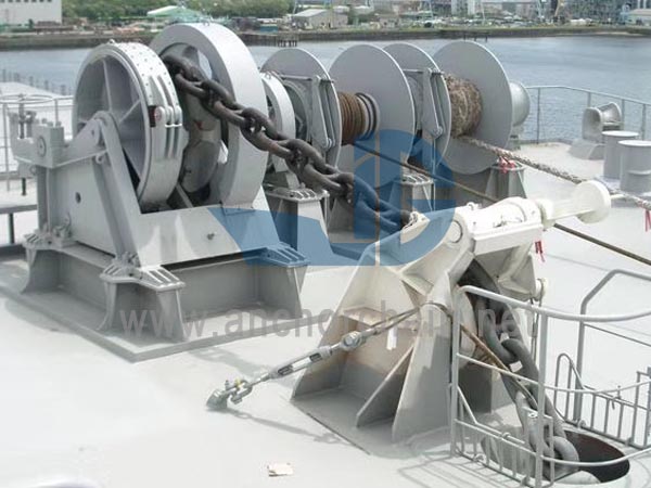 Tời neo cáp thủy lực kết hợp thủy lực đôi
