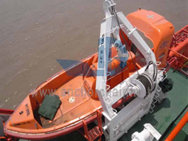 Thuyền cứu hộ nhanh hạ thủy thiết bị Davit
