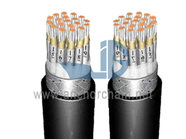 Cáp thông tin và thiết bị hàng hải chống cháy