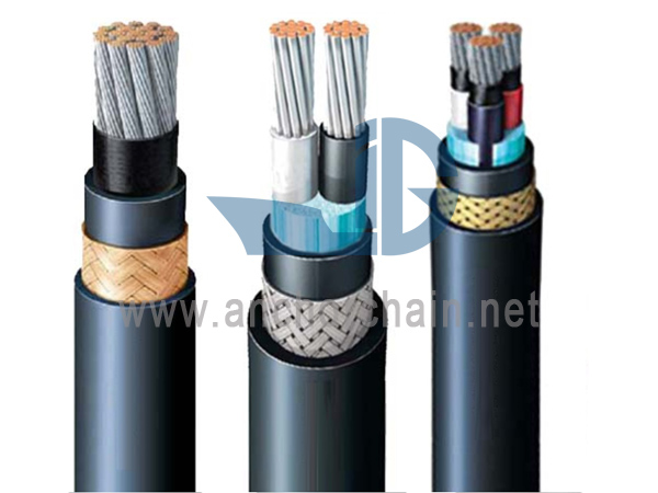 Cáp điện hàng hải không có Halogen chống cháy 0,61KV