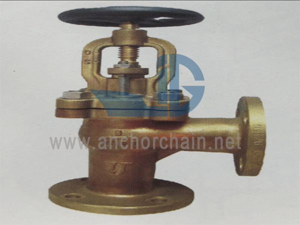 Van dừng kiểm tra mặt bích bằng đồng biển GBT 588