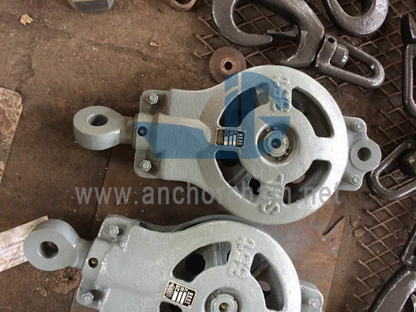 Ròng rọc dây biển đơn Sheave dòng HC