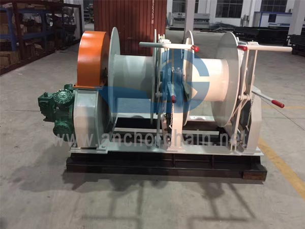 Tời neo đôi Mutiply trống thủy lực
