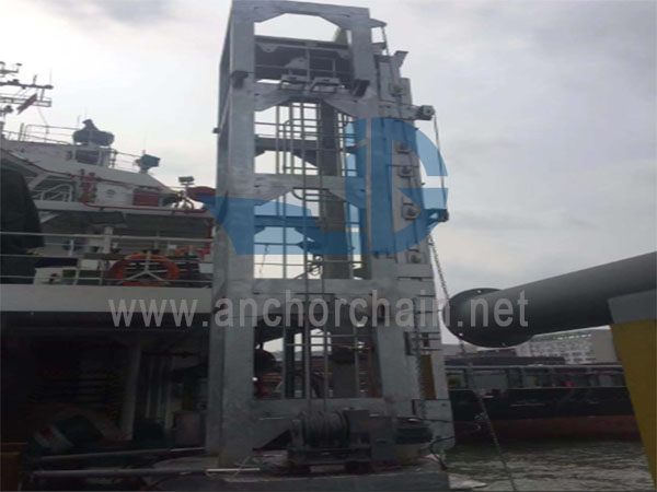 Cầu tàu hợp kim nhôm xoay bằng kính thiên văn thủy lực