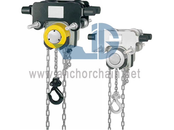 Palăng xích kéo tay tích hợp