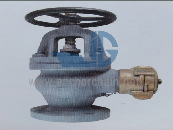 Van ống góc bằng gang JIS F 7333