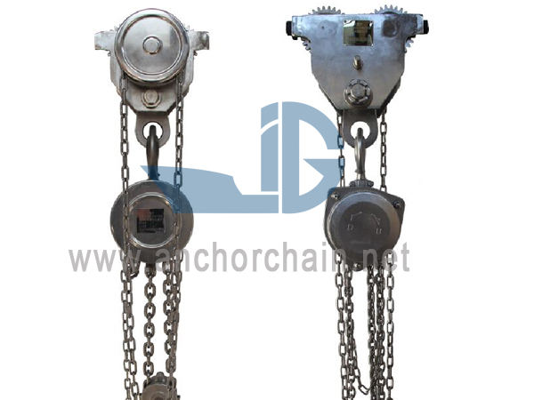 Loại chạy Khối chuỗi điện bằng thép không gỉ
