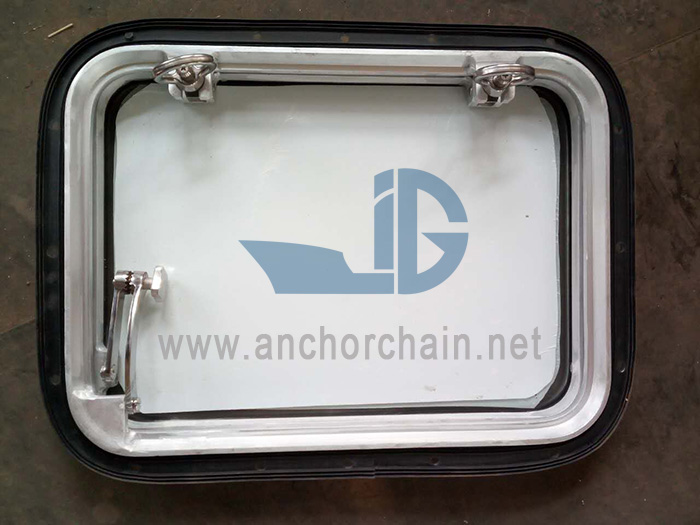 Tàu kiểu bắt vít hoặc hàn Cửa sổ hình chữ nhật mở