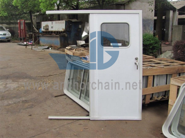 Cửa nhôm một cánh cho nhà bánh xe
