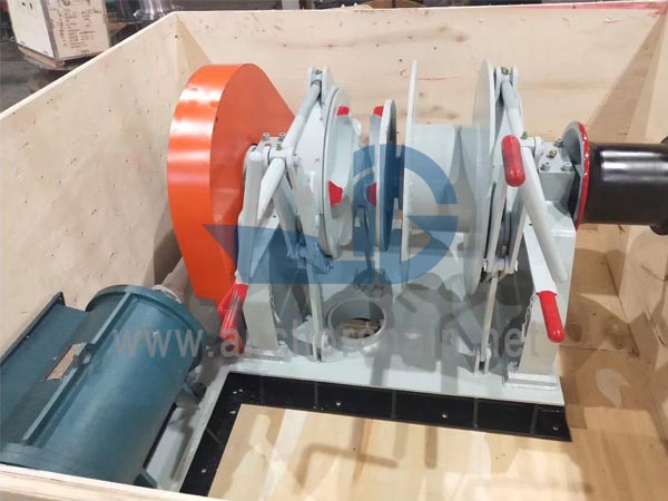 Tời neo thủy tinh điện kết hợp loại đơn