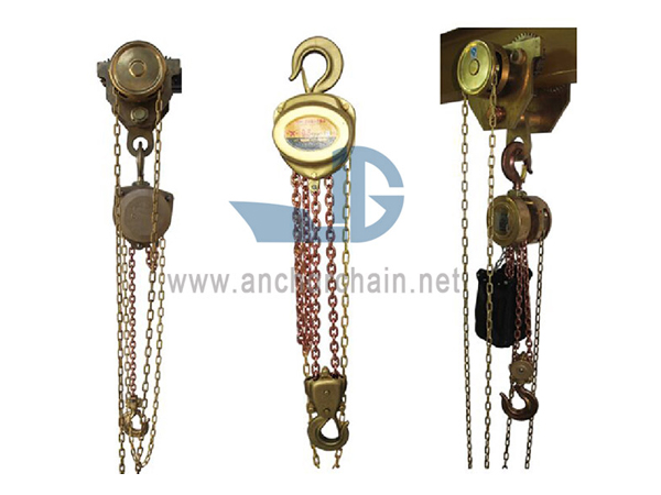 Palăng xích chống cháy nổ loại hoàn toàn kèm theo