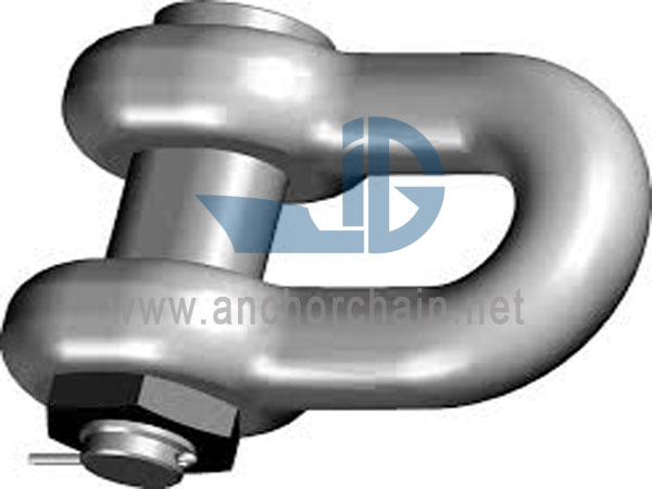 Loại D17 Anchor Shackle với chốt hình bầu dục