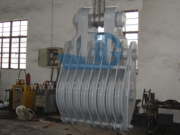 ZHC Series 8 Sheave Wire Rope Block cho hàm tàu