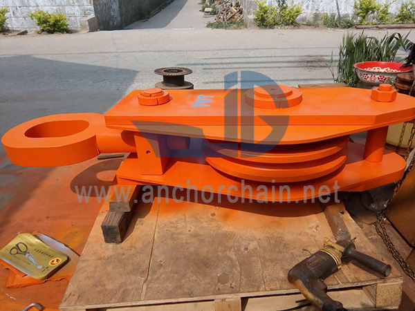 Khối thép dây hàng hải bánh xe đôi ZHC